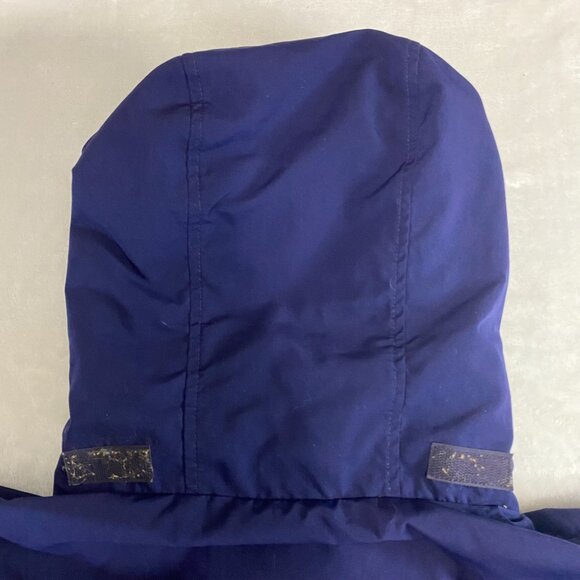 Vintage LL Bean Jacket Men Medium Dark Purple Winter Coat Nordic Lined Outdoor M - Picture 12 of 16